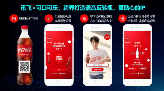 可口可樂攜手訊飛黑科技打造語音反轉瓶